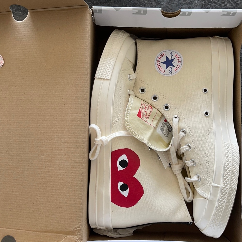 Converse Commes de Garcons Play High-Top Sneakers